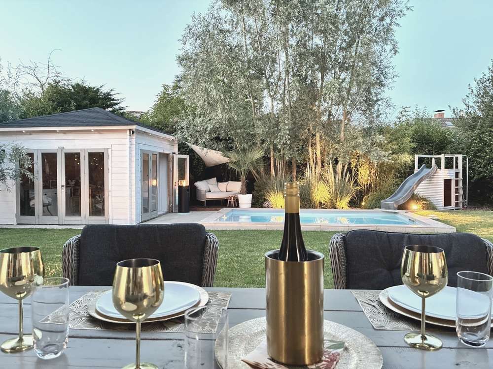 Terrasse als zweites Esszimmer